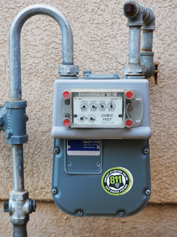 A gas meter